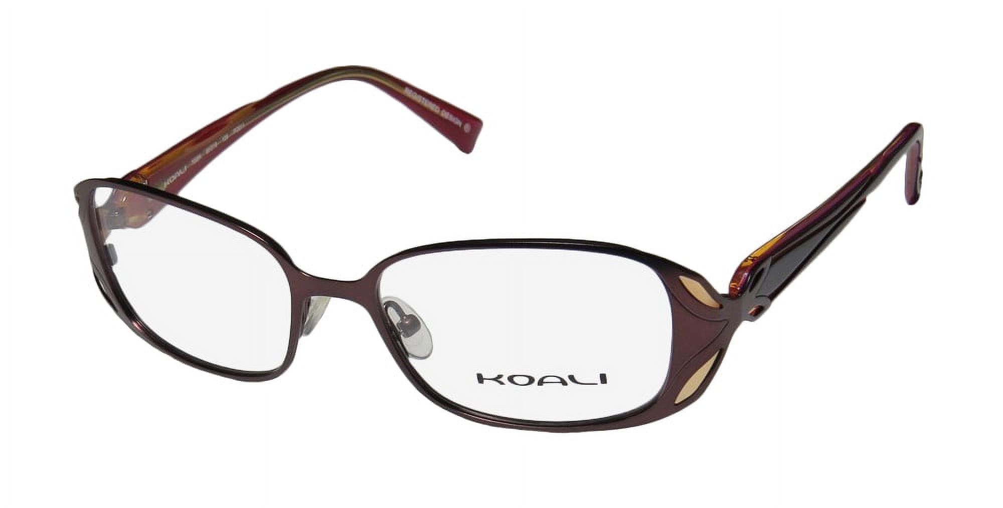 NEW KOALI 7003K WOMENS/LADIES DESIGNER FULL-RIM PLUM FRAME DEMO
