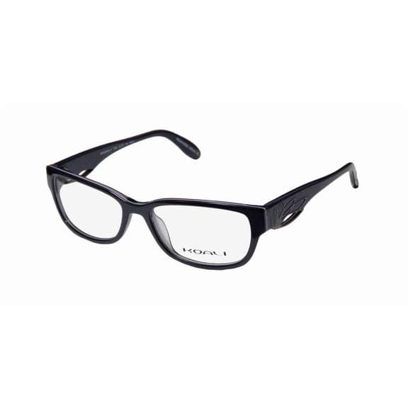 NEW KOALI 7199K WOMENS/LADIES DESIGNER FULL-RIM DENIM / LAVENDER FRAME DEMO LENSES 53-15-135 EYEGLASSES/SPECTACLES
