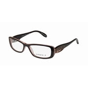 NEW KOALI 7201K WOMENS/LADIES DESIGNER FULL-RIM BROWN FRAME DEMO LENSES 52-15-135 EYEGLASSES/SPECTACLES