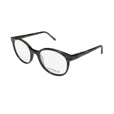 NEW KOALI 8191K WOMENS/LADIES ROUND FULL-RIM BLACK MADE IN FRANCE EXCLUSIVE LINE OF DESIGNER FRAME DEMO LENSES 50-18-135 SPRING HINGES EYEGLASSES/EYE GLASSES
