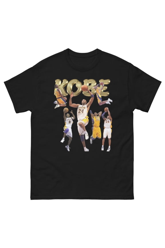 NEW KOBE Unisex classic tee Fandom (Black, XL)