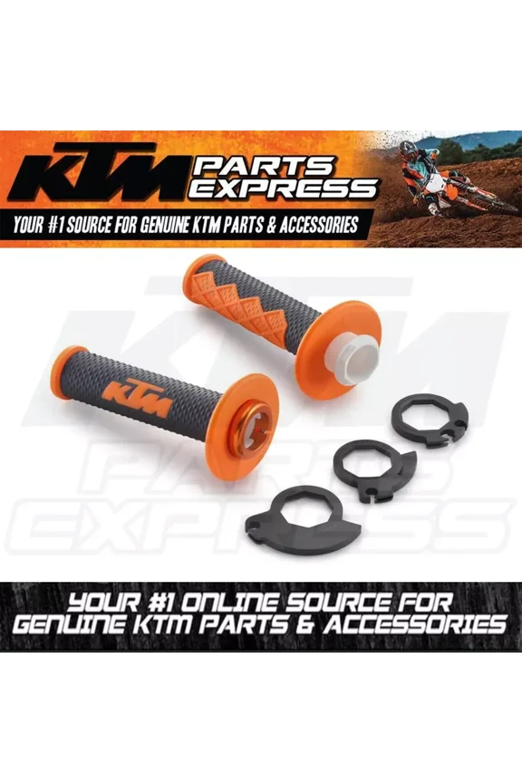 NEW KTM LOCK-ON GRIP SET 50 65 85 105 150 200 250 300 350 400 450 78102924000