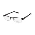 thumbnail image 1 of NEW KYUSU 1122 MENS/WOMENS DESIGNER HALF-RIM GUNMETAL / GRAY SPECTACULAR HALF-RIMLESS DESIGNER FRAME DEMO LENSES 52-18-140 EYEGLASSES/GLASSES, 1 of 9