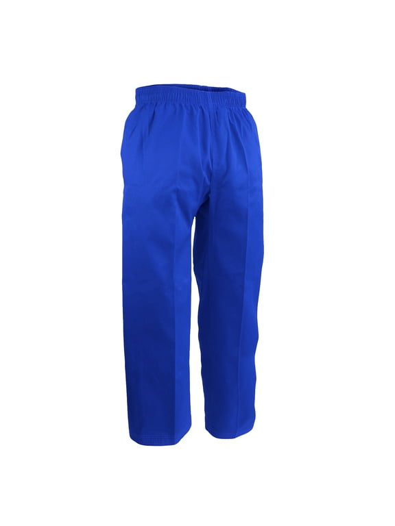 NEW Karate Taekwondo PANTS Martial Arts Uniform Blue Gi Pants