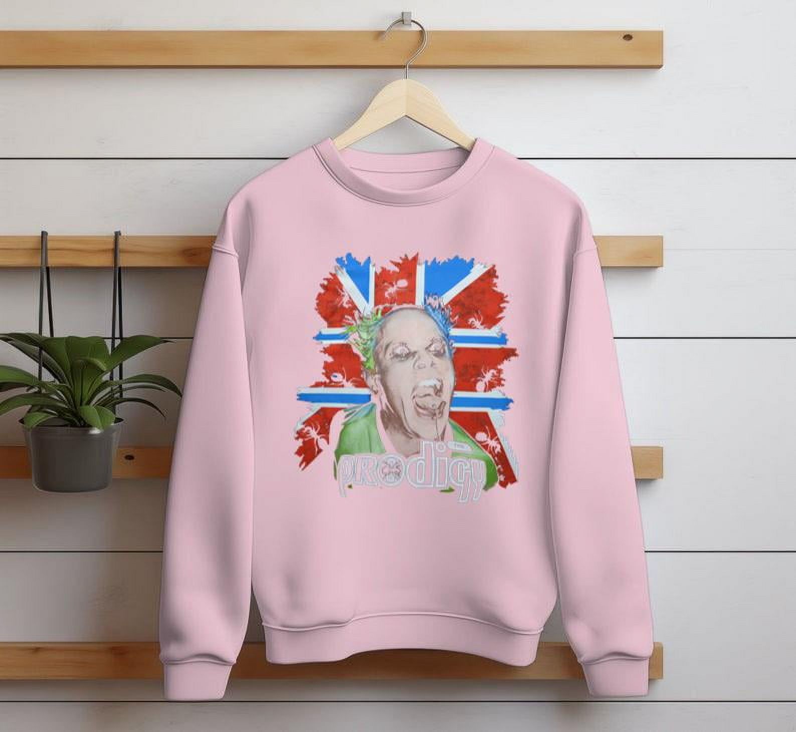 NEW Keith Flint The Prodigy American Flag Black All Size Shirt HE1561