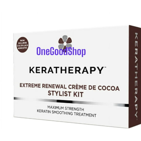 NEW Keratherapy Extreme Renewal CREME DE COCOA Stylist Treatment - Kit w/Comb BRUSH