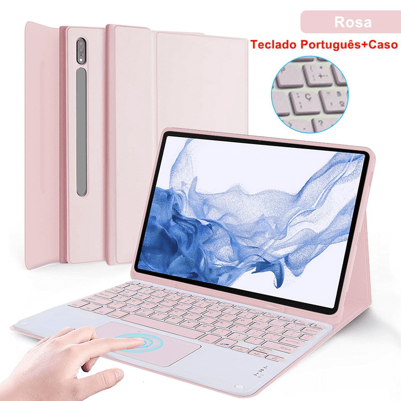 NEW Keyboard Case Tab S7 fe/S8 S7 S9 plus/S8 S9 ultra Magic Keyboard