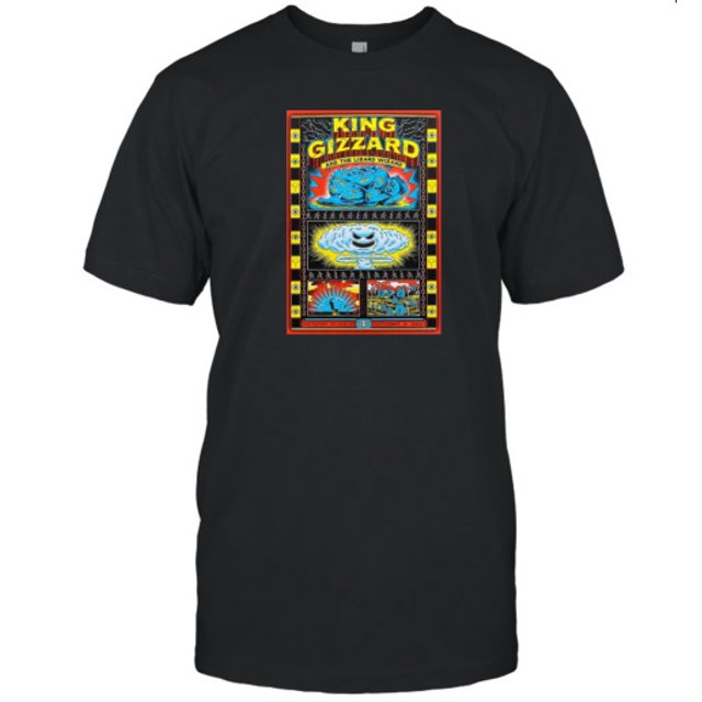 NEW King Gizzard And The Lizard Wizard The Factory Columbia MO TShirt