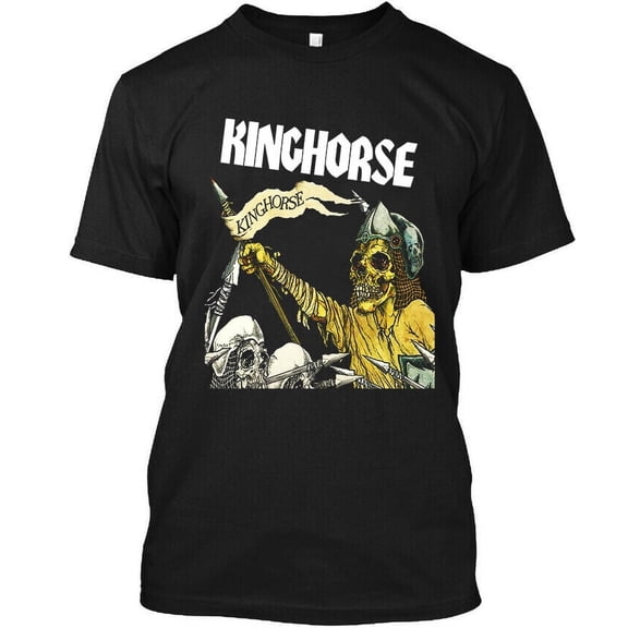 NEW Kinghorse American Thrash Music Group Vintage Art Retro T-Shirt Size S-4XL