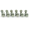 thumbnail image 1 of NEW Kluson 6-In-Line Contemporary 2-Pin Locking Tuners For Fender Guitars CHROME, 1 of 1