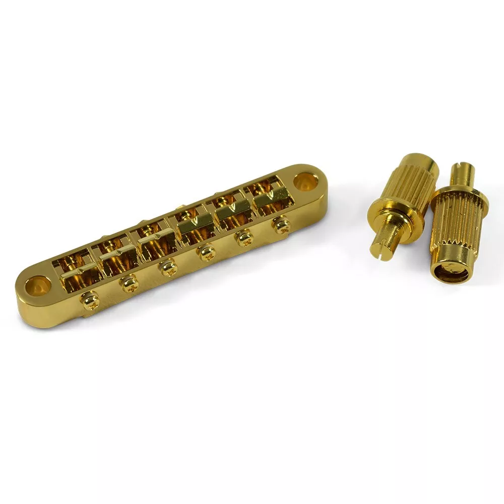 NEW - Kluson Nashville Tunematic Bridge For Samick Guitars - GOLD, #KNBS-G