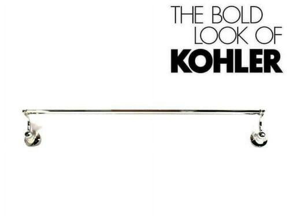 NEW Kohler K 11412 SN Bancroft 30 Inch Towel Bar Vibrant Polished Nickel Walmart