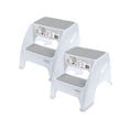 thumbnail image 1 of NEW L6072 X2 TODDLER AND ME 2 STEP STOOL - 2PACK GREY, 1 of 2