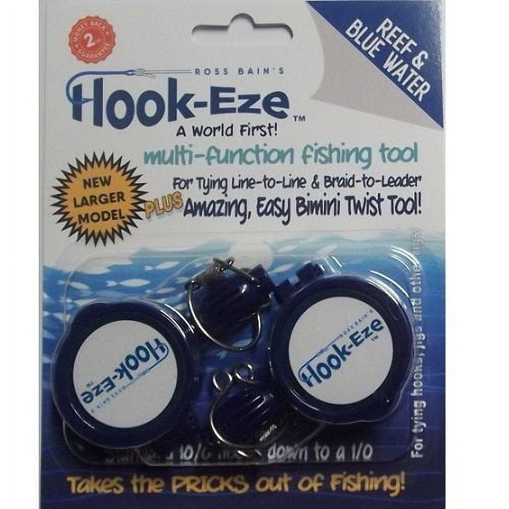 HOOK-EZE Reef & Blue Water Knot Tying Tool 2pk