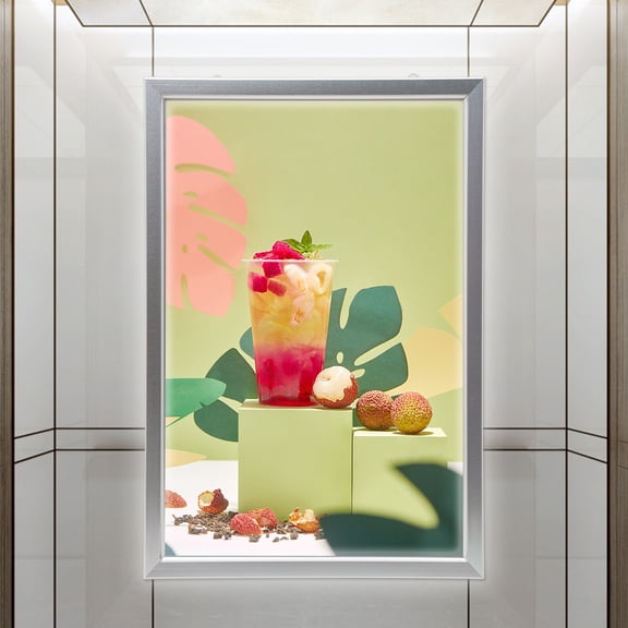 NEW LED Backlit Movie Poster Art Picture Frame Light Box Advertising Display