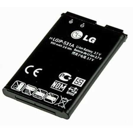 NEW LG LGIP-411A 750mAh Li-Ion 3.7V Cell Phone Battery For LG KG160 Flip SBPL0093602