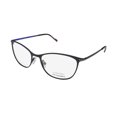 thumbnail image 1 of NEW LIGHTEC 30050L WOMENS/LADIES CAT EYE FULL-RIM BLACK COMFORTABLE FIT MADE IN FRANCE DURABLE FRAME DEMO LENSES 54-18-140 SPRING HINGES EYEGLASSES/EYEGLASS FRAME, 1 of 9