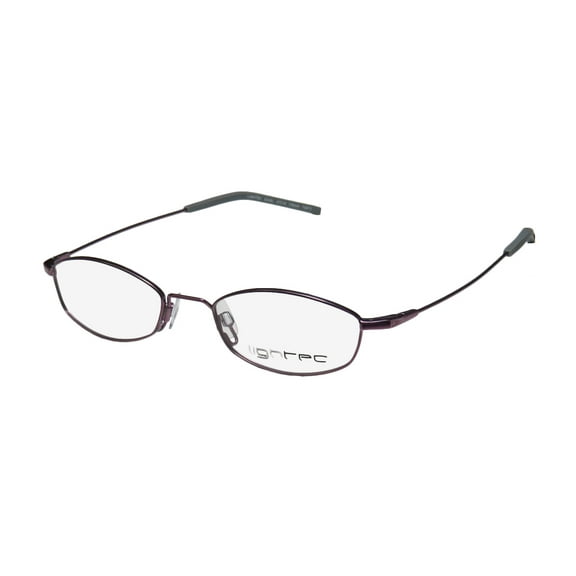 NEW LIGHTEC 6238L MENS/WOMENS DESIGNER FULL-RIM PURPLE FRAME DEMO LENSES 47-18-135 EYEGLASSES/GLASSES