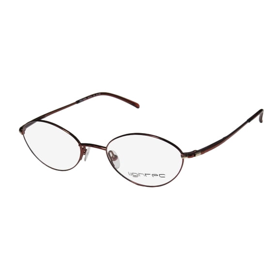 NEW LIGHTEC 6239L MENS/WOMENS DESIGNER FULL-RIM COPPER FRAME DEMO LENSES 50-19-135 FLEXIBLE HINGES EYEGLASSES/EYEGLASS FRAME