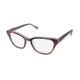 thumbnail image 1 of NEW LILLY PULITZER COPELAND WOMENS/LADIES CAT EYE FULL-RIM TORTOISE / VIOLET FRAME DEMO LENSES 48-17-130 FLEXIBLE HINGES EYEGLASSES/EYEWEAR, 1 of 9