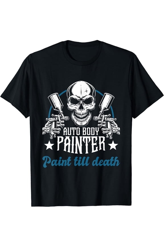 NEW LIMITED Auto Body Painter Paint, Car Painter Car Detailer T-Shirt S-3XL