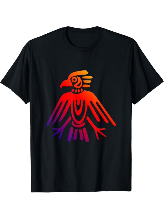 NEW LIMITED Aztec Symbols Aztec Eagle Tattoo Aztec Warrior Gift T-Shirt S-3XL