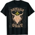 NEW LIMITED Beware Of The Goat Masonic Freemason Shriner Tee T-Shirt S ...