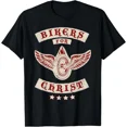 thumbnail image 1 of NEW LIMITED Bikers for Christ Christian Motorcycle Patch Faith Tee Shirt S-5XL, 1 of 2