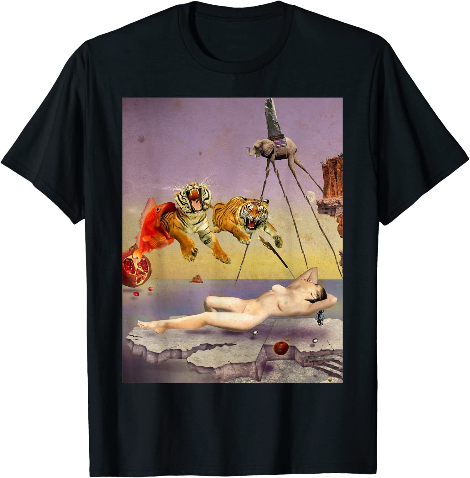 NEW LIMITED Dream Caused by the Flight of a Bee Famous Painting By Dali