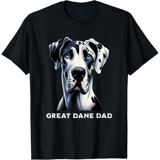 NEW LIMITED Great Dane Dad Goofy Giant Adorable Large Gentle Dog T