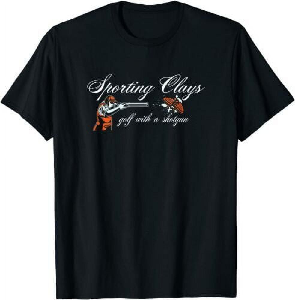 NEW LIMITED Great Sporting Clays Golf With A Shotgun Skeet Trap Clay T