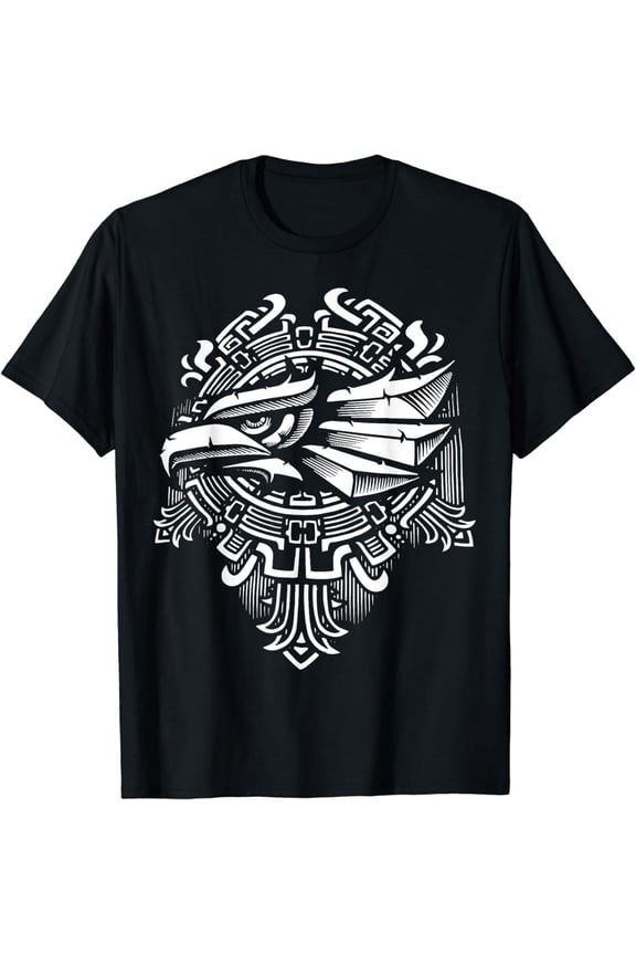 NEW LIMITED Hecho En Mexico Mexican Pride Eagle Tee T-Shirt S-3XL