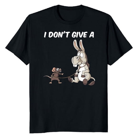 I Don T Give A Rats Donkey Shirt