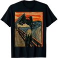 NEW LIMITED Mothman The Scream Mashup WV Cryptid Art TShirt