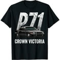 NEW LIMITED Police Car Crown Victoria Interceptor P71 TShirt