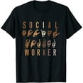 NEW LIMITED Social Worker Appreciation Month ASL Sign Language TShirt
