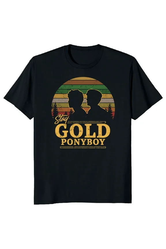 NEW LIMITED Stay Gold Ponyboy Vintage Funny Novelty T-Shirt M-3XL Fast Shipping