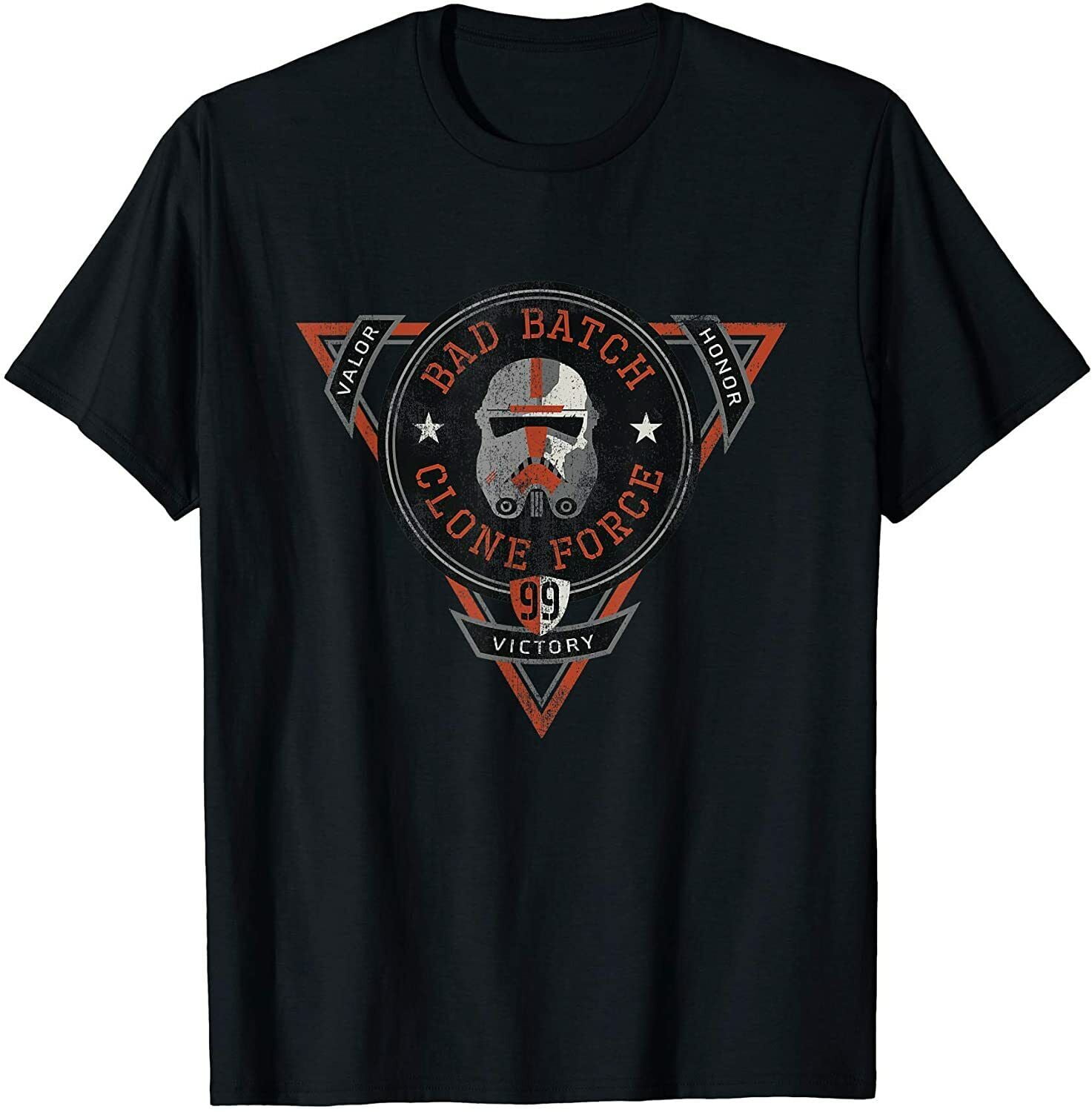 NEW LIMITED The Bad Batch Force Victory Clone Honor TShirt