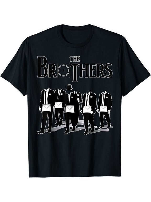 NEW LIMITED The Brothers Together The Point Within A Circle Masonic T-Shirt