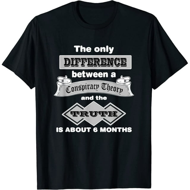 NEW LIMITED The Difference Between A Conspiracy Theory And The Truth T