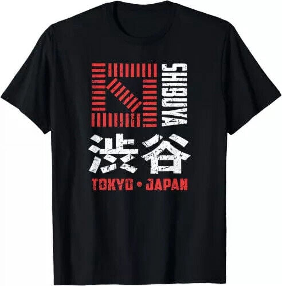 DAMMY TOKYO HARAJUKU Old English Text Tee Shirt Top Punk Shibuya