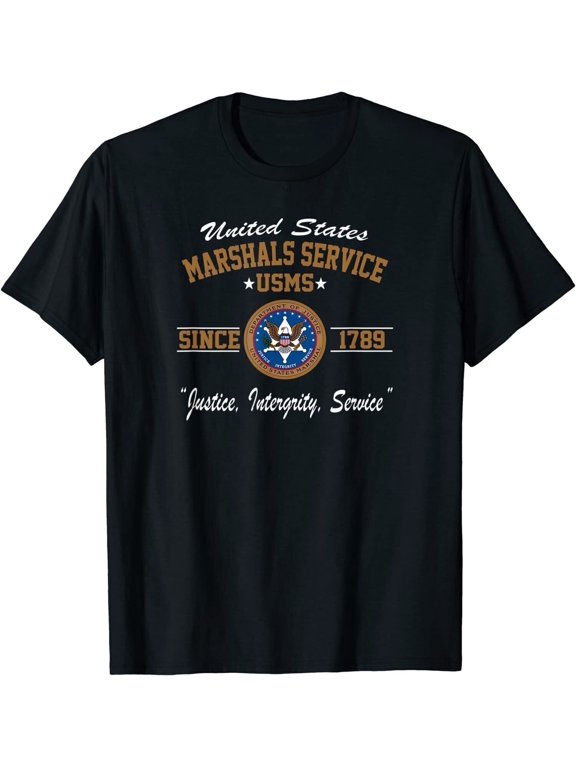 NEW LIMITED United States Marshals Service - U.S. Marshals (USMS) T-Shirt