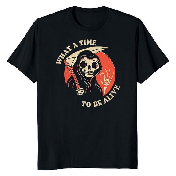 Heavy Fast Food NEW LIMITED What A Time To Be Alive Novelty Heavy Cotton Tee M-3XL Fast ...