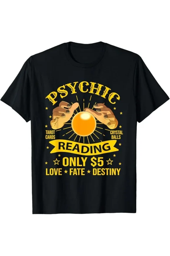 NEW LIMITED art Fortune Teller Psychic Readings Tarot Cry Classic T-Shirt S-5XL