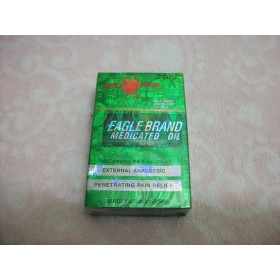 NEW LOOK DOZEN EAGLE BRAND MEDICATED OIL 24ML by Eagle Brand