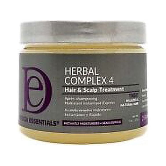 NEW LOOK!!! Design Essentials Herbal Complex 4 Hair & Scalp Treatment 5 Oz.