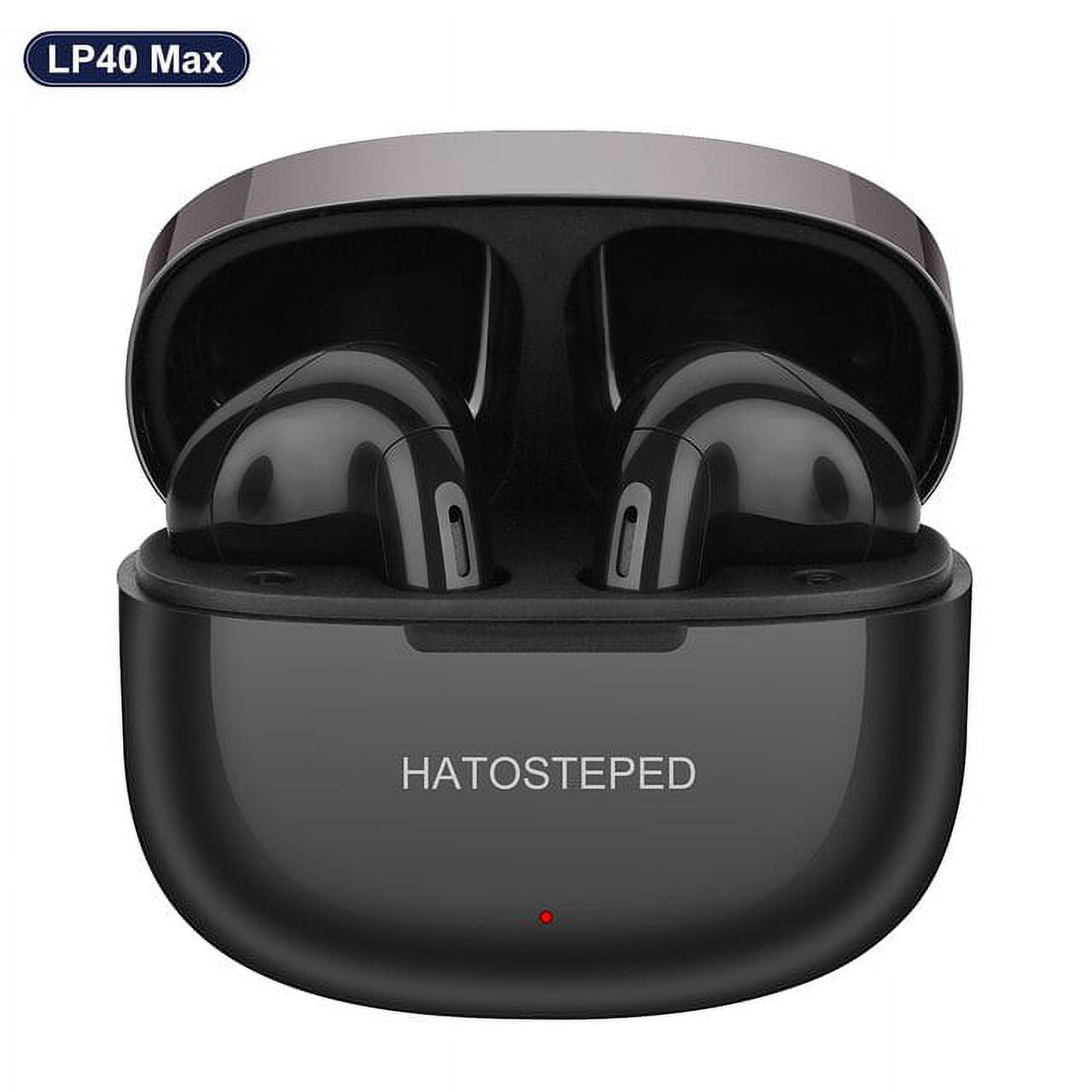 NEW LP40 MAX TWS Wireless Bluetooth 5.1 Headphones Touch Control Sport Noise Earphones Reduction With Mic Stereo Hifi Earbuds