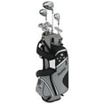 thumbnail image 1 of NEW Lady Edge by Tour Edge Starter (half) Golf Set with Black/White Stand Bag Petite, 1 of 4