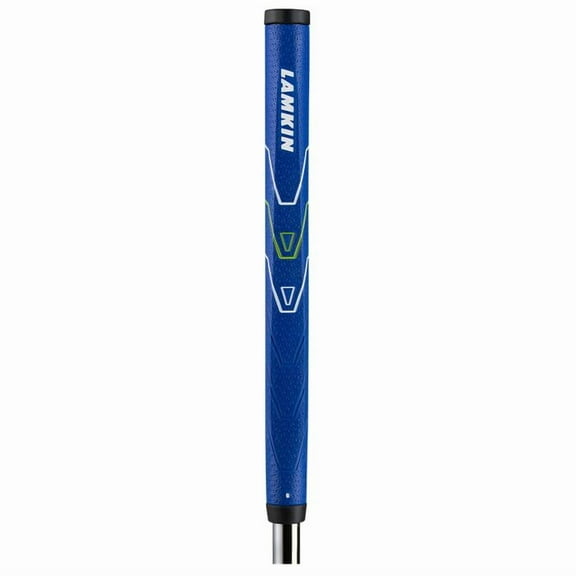 Lamkin SINK Fit Deep-V Standard Putter Grip (Blue/Black, 10.5") Golf NEW