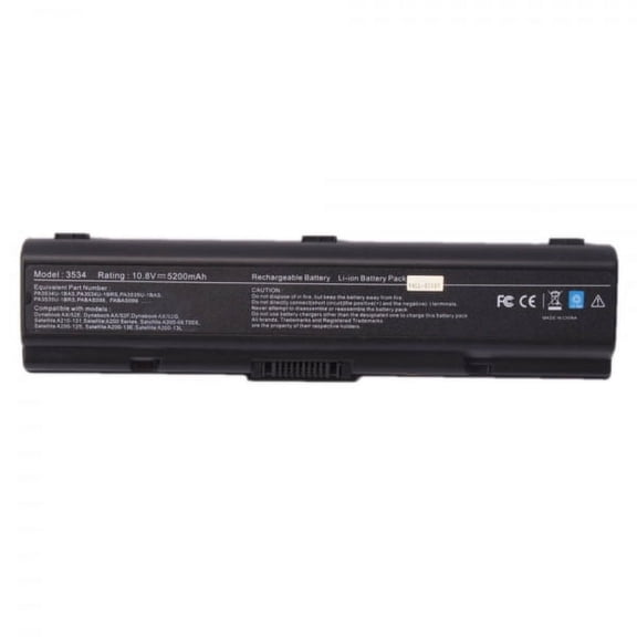 NEW Laptop/Notebook Battery for Toshiba PA3534U PA3534U-1BAS PA3535U-1BAS PA3535U-1BRS PABAS098 PABAS099 pa3533u pa3533u-1bas pa3533u-1brs pa3534-1brs pa3534u-1brs pa3535u v000100760